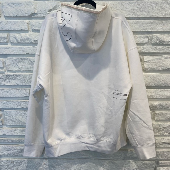 Nike Men’s Air Jordan 23 Engineered Hooded Pullover Sports White, Large - Picture 6 of 10